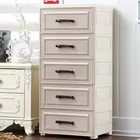 5-ти слойной комод в европейском стиле шкаф с ящиками для хранения маленьких шкафчик шкаф для малыша пластиковый шкаф с отделкой