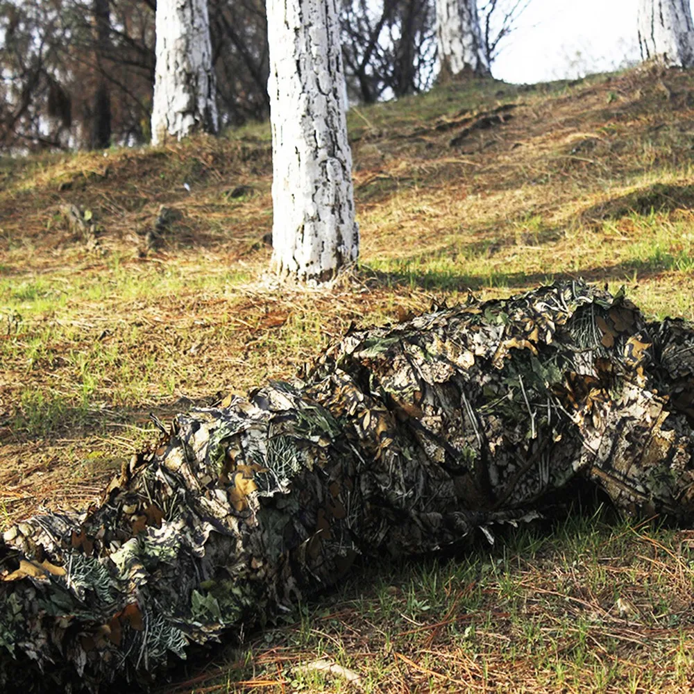 Охотничья одежда 3D бионический костюм Ghillie с кленовыми листьями мужская куртка