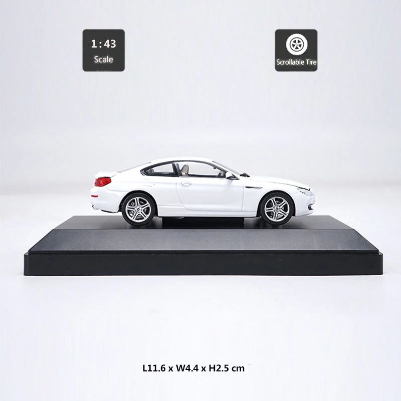 Модель автомобиля HOMMAT 1/43 Scale 650i купе модель из металлического сплава литая