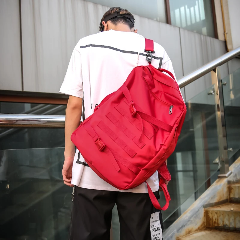 

2021 Fashion backpack for men's versatile Travel Backpack Fashion College Students schoolbag for women Korean high school studen
