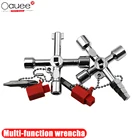 Мульти-Функция 4 подъездных путей, универсальный Треугольники ключ, гаечный ключ, высокое качество ключи Треугольники ключ, дюймовый стандарт мульти Функция ремонтные инструменты ручные инструменты