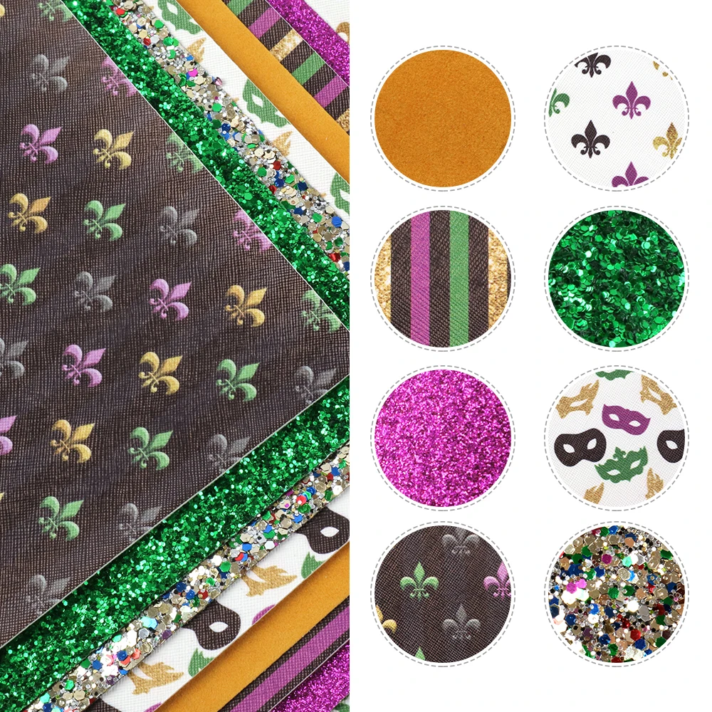 Набор из искусственной кожи для бантов 20*33 см |