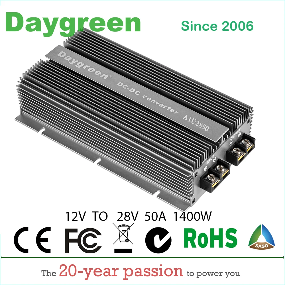 12V до 28V 50A оптовая продажа STEP UP DC конвертер зарядное устройство продвижение 50
