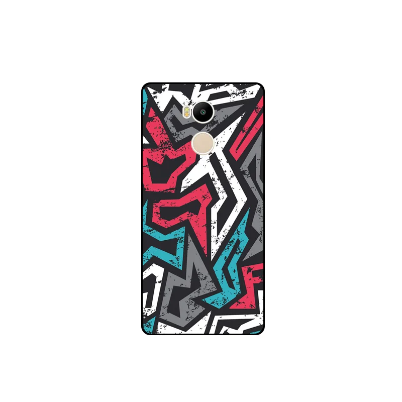 Чехол Happy Case для Xiaomi Redmi 4 Pro цветной чехол Prime (высокая версия) защитный силиконовый