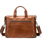 Мужской Дорожный портфель из 2021 натуральной прочной воловьей кожи, деловая сумка-мессенджер через плечо, сумка для ноутбука, мужская сумка