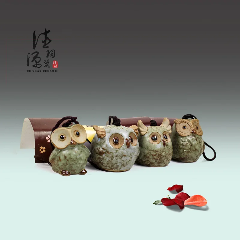 4 шт. Мини подарок на согревание дома мудрые Совы фигурка настольная полка