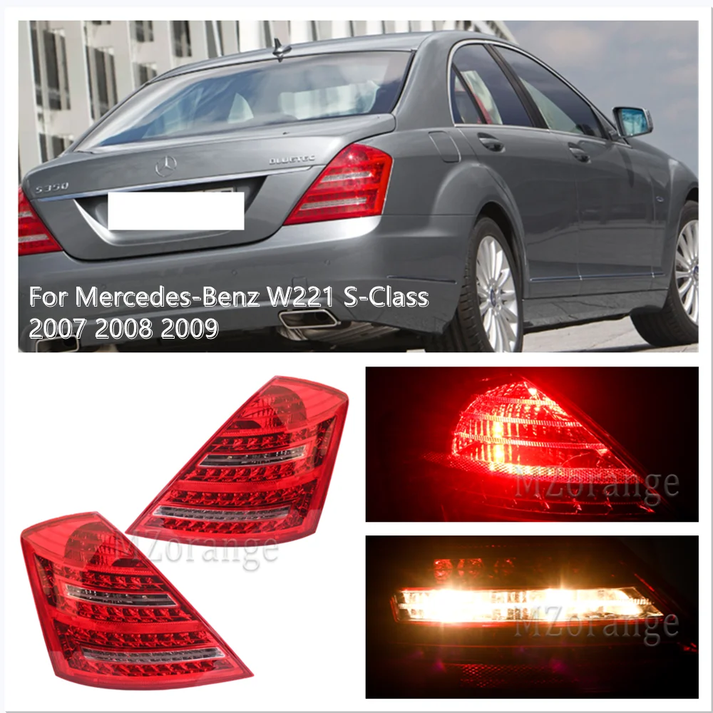 

Rear Tail Light For Mercedes-Benz W221 S-Class 2007 2008 2009 Turn Signal Taillights Rear Bumper Light Stop Lamp Warning Brake l