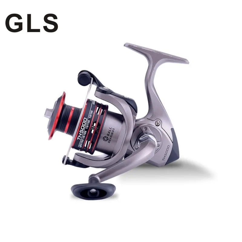 

GLS brand TH series full metal wire cup, main shaft, transmission movement, brass gear rod spinning wheel fishing reel