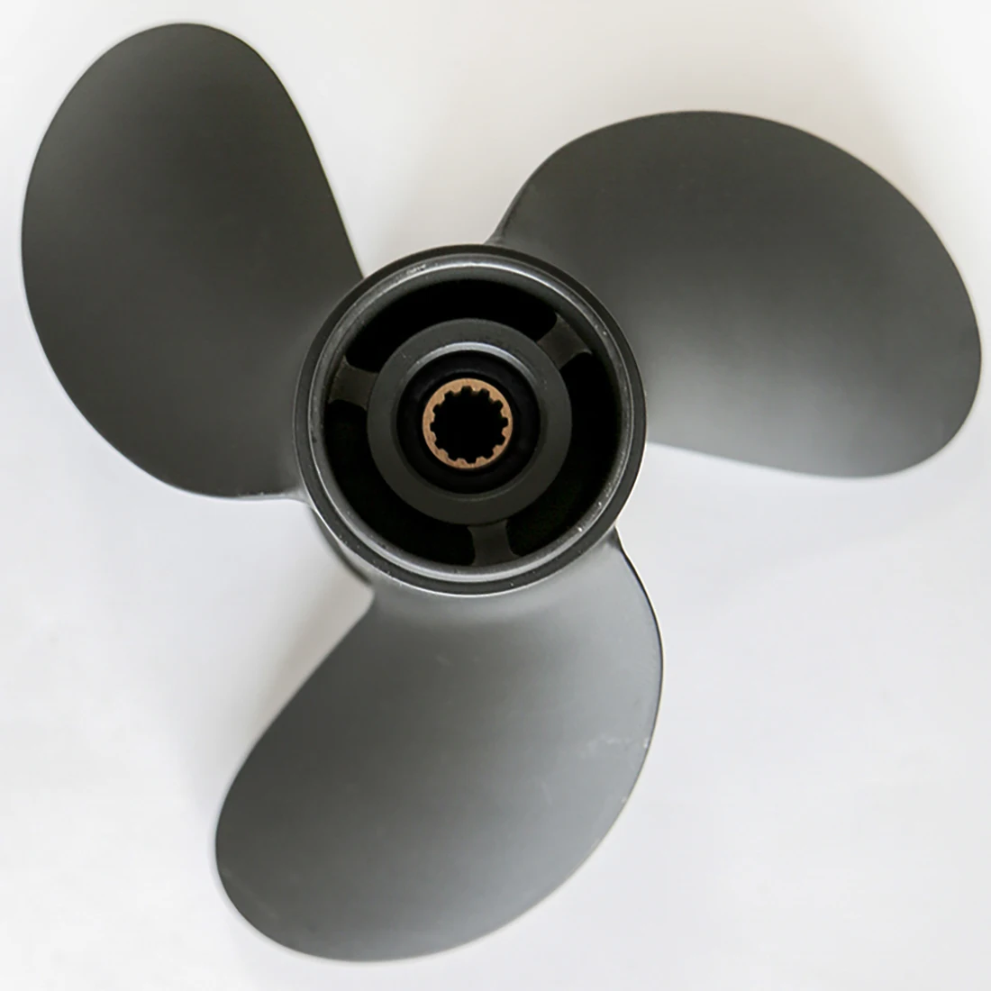 8-9.8HP Aluminum Outboard Propeller 8.5x7.5 for Tohatsu Engines 12 Tooth Spline RH 3B2B64515-1 | Marine