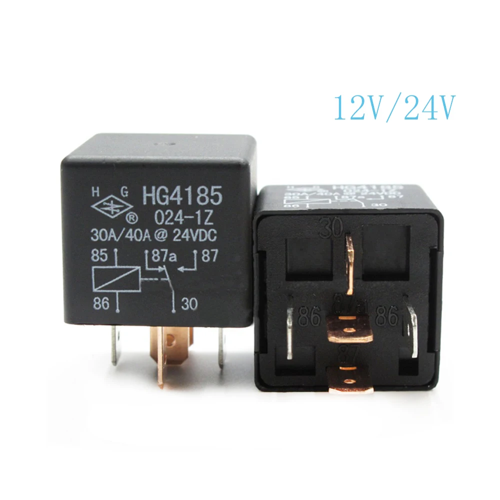 2 шт./лот 100% новое реле Φ HG4185 012 1Z 024 30/40A 5PIN 12V 24V набор трансформаций | Мебель