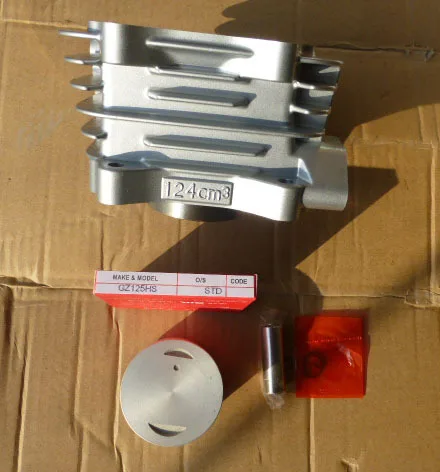 Комплект цилиндров с поршневым комплектом 57 мм цилиндр и Поршневой Для GN125 DR125 GZ125