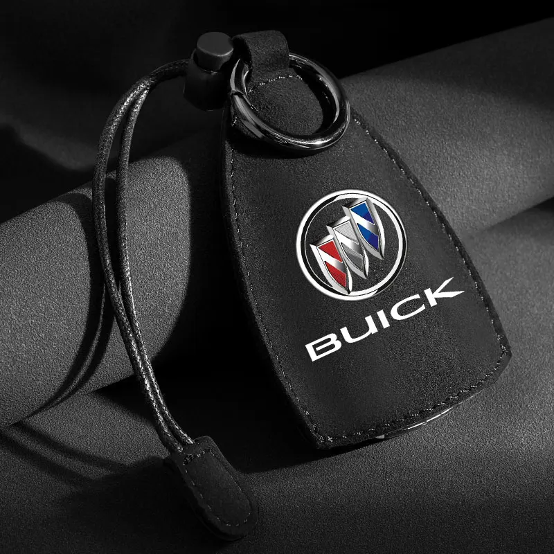 

Car Pull Type Key Bag Leather Key Cover Case Shell Holder Pouch For Buick Regal Hideo Encore Lacrosse GL8 Excelle XT Verano Envi