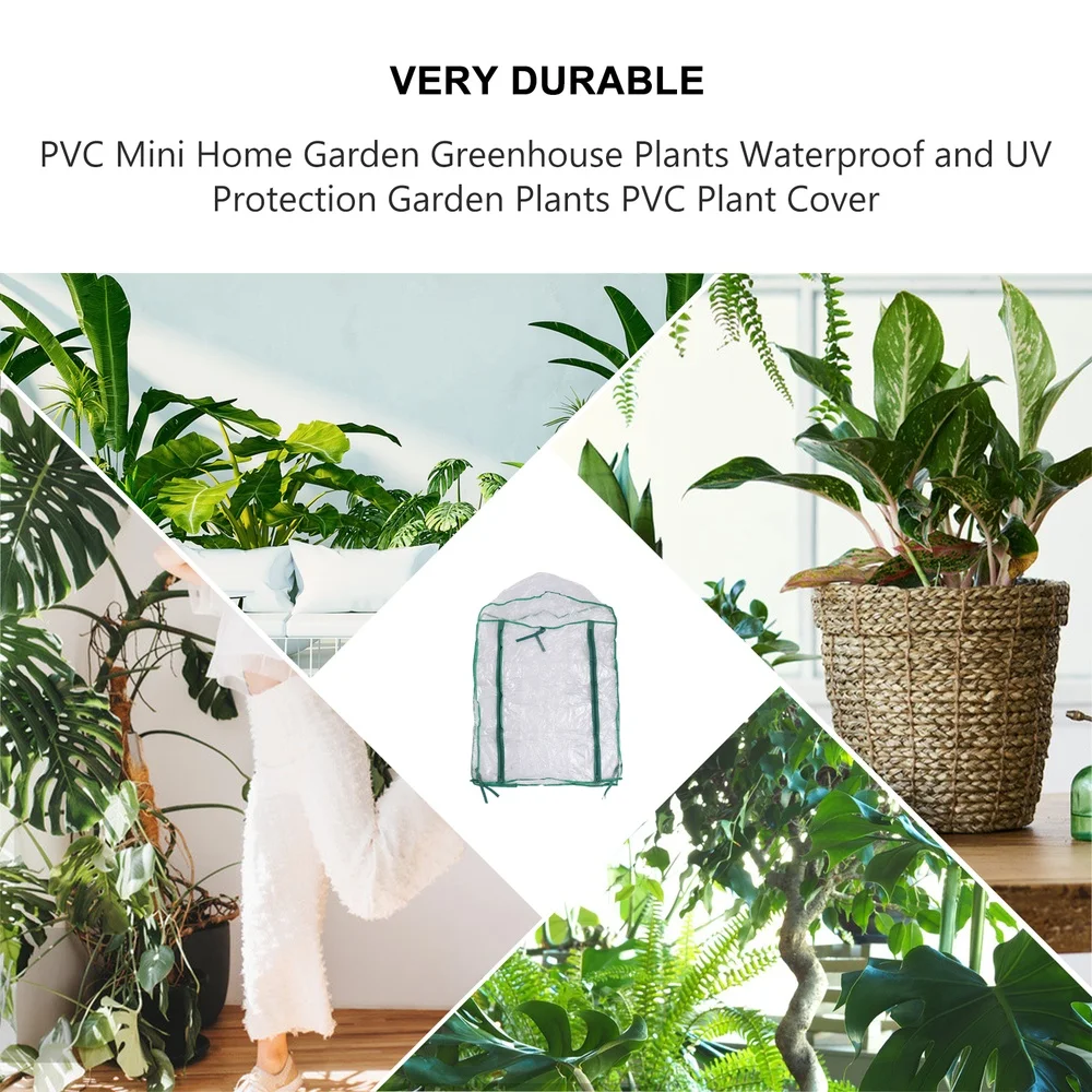 

1pc Plant Protection Cover Greenhouse Antifreeze Cover Protector(Green)