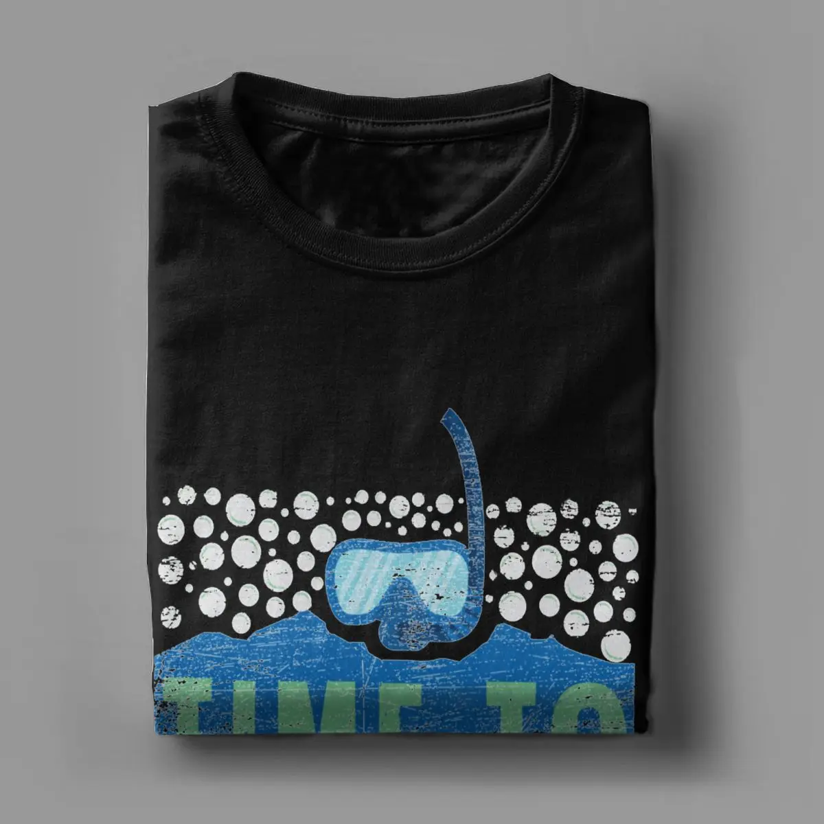 Забавная футболка для дайвинга акваланга мужские хлопковые футболки с круглым