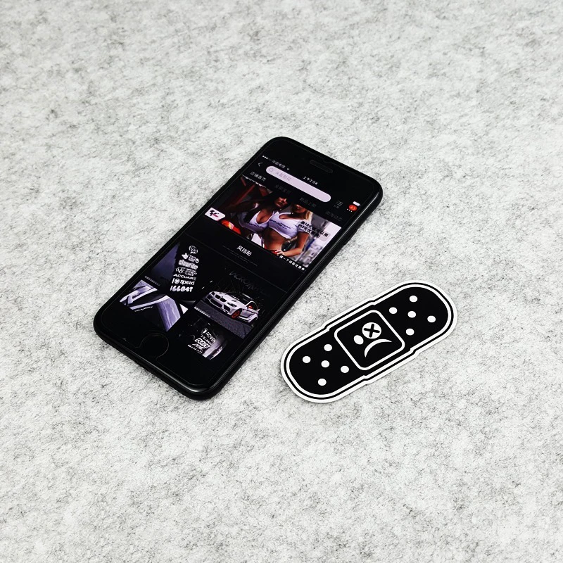 LuLuSticker #207 8x3 5 см креативный мультяшный пластырь наклейки в виде царапин