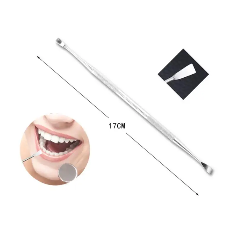 Stainless Steel Dental Tools Kit Teeth Tartar Scraper Mouth Mirror Dentists Pick Tool Scaler For Whitening | Красота и здоровье