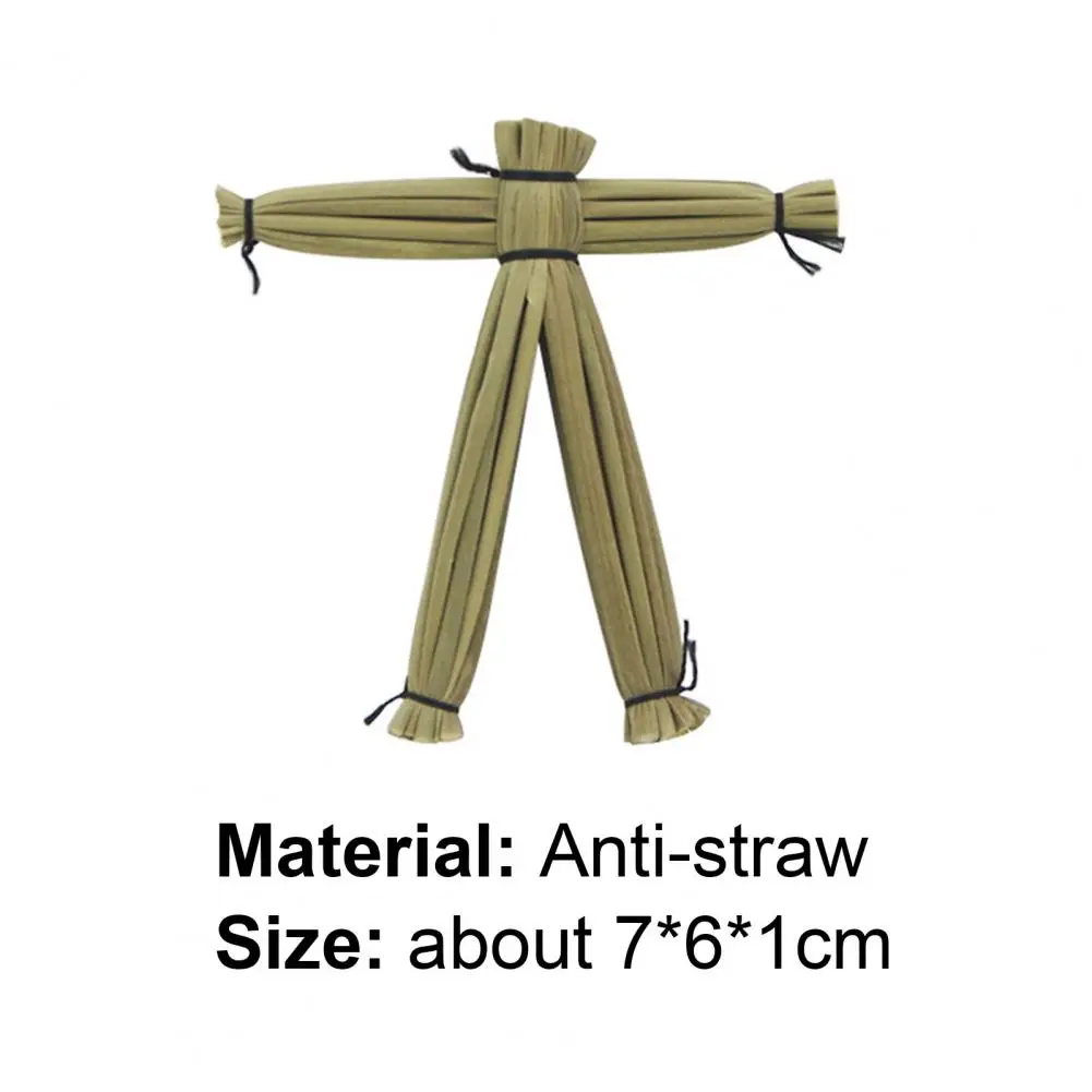 

1pcs Novelty April Fool's Day Close up Mysterious straw Voodoo Dolls Spooky Magic Stage Comedy Amazing toys Models Magic Toys