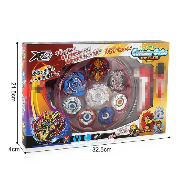 Пусковое устройство beyblades burst bayblade arena 4 шт./компл. Гироскопический диск 4D боевой