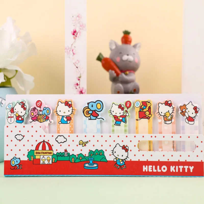 

Sticky Notes Kawaii Sanrio My Melody Cinnamoroll Kitty Cartoon Cute Note Label Sticky Toys for Girls