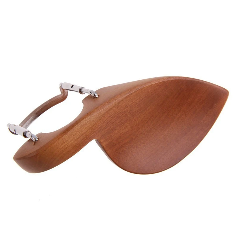 

4/4 Violin Parts Accessories Chin Rest Tailpiece Fine Tuner Tuning Peg Tailgut Endpin Strings Kit