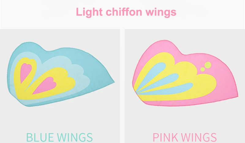 NOHOO портфель школьный крылья ангела рюкзак 3D мультфильм бабочка детская сумка для 2-7 лет девочек рюкзак школьный