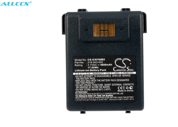 Cameron Sino 4600 мАч аккумулятор 318 043 002 для Intermec CN70 CN70e|Цифровые аккумуляторы| |