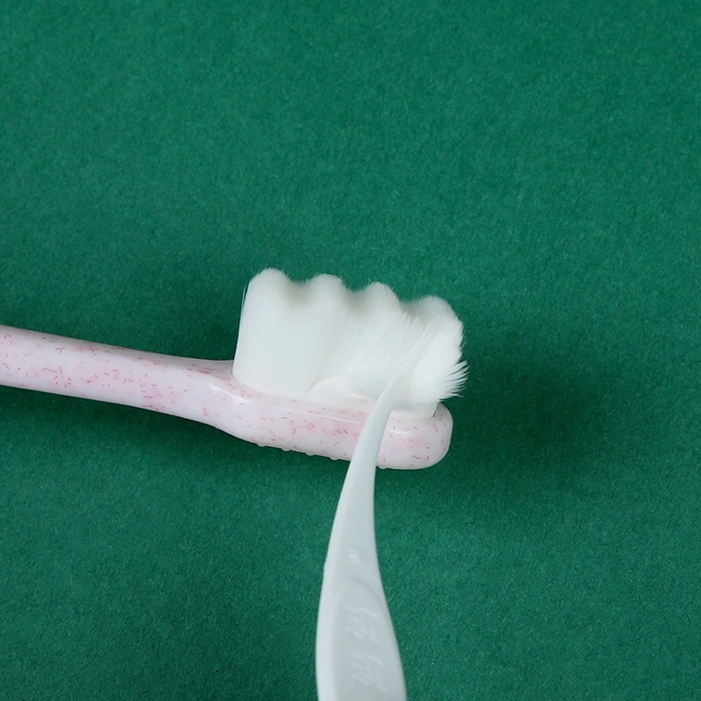 

Super Dense Bristles Toothbrush Ultra Soft Bristles Oral Care For Kids Pregnant Sensitive Gums Toothbrush Oral Cleaning Tool
