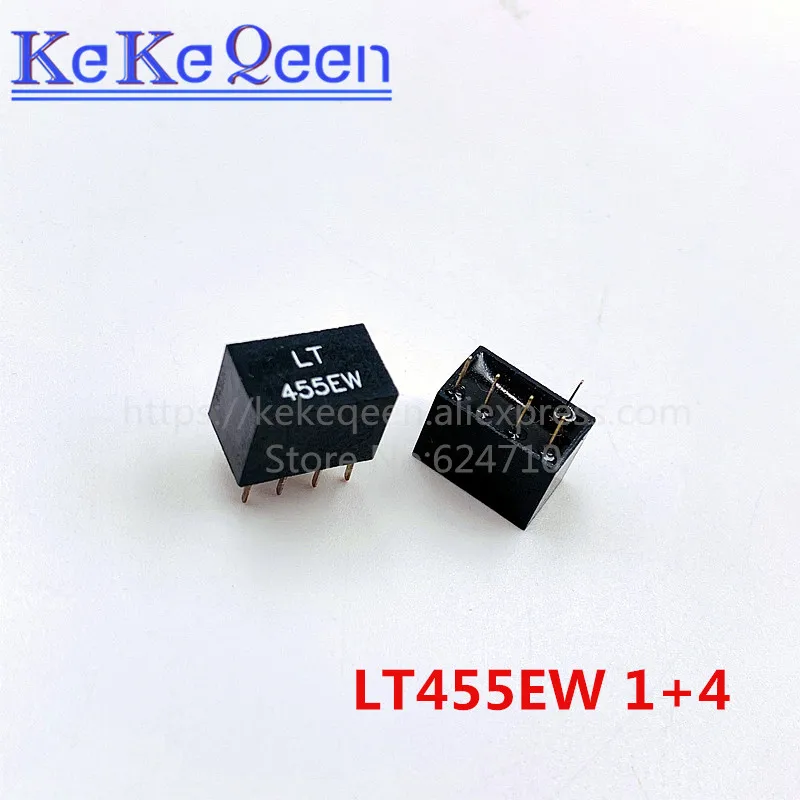 1 шт. LT455EW LT455E 455E 455 1+ 4 5Pin DIP-5 455 кГц керамический фильтр для передачи сигнала реле