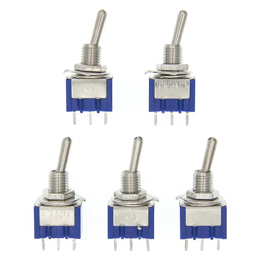 10 шт. миниатюрные переключатели SPDT ON 6A 125 В переменного тока|mini mini|mini toggle switchmini switch