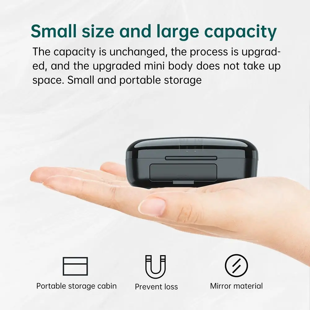 

TWS Bluetooth 5.0 Earphones Wireless Headphone 2000mAh Charging Box Stereo Sports Waterproof Earbuds Headsets With Microphone