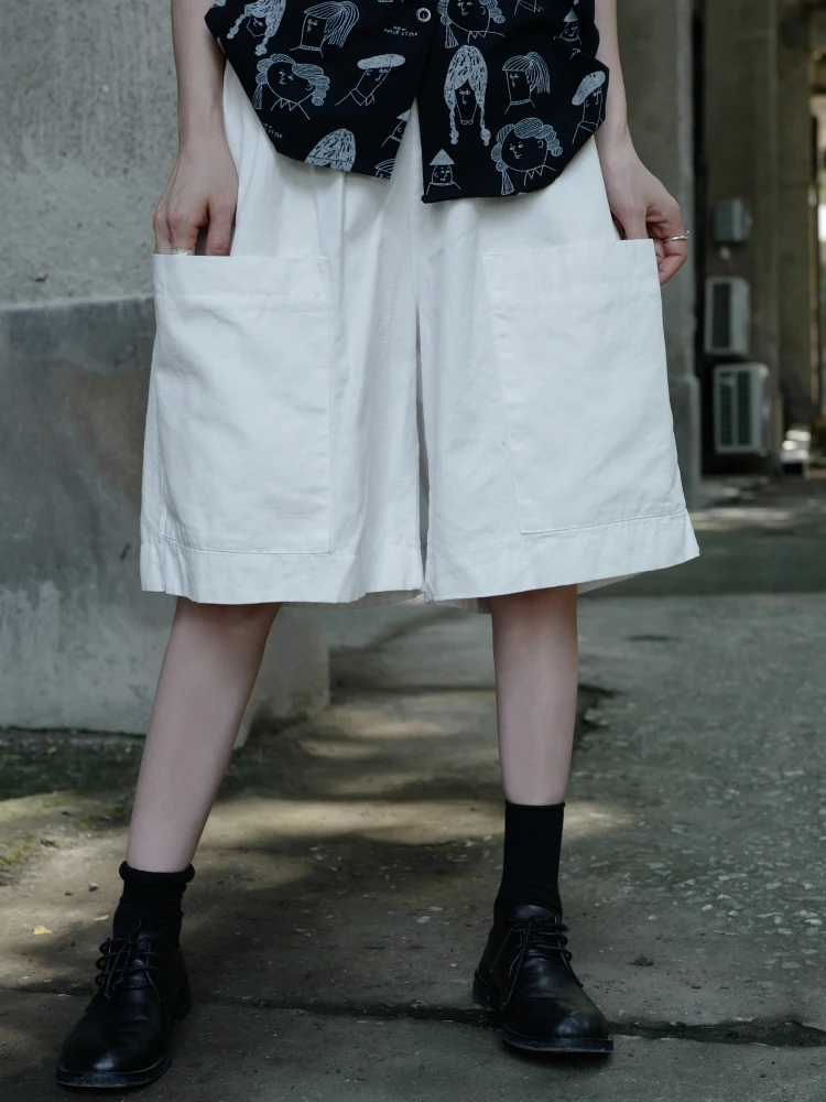 Черные свободные японские личные карманы дизайн маленький повседневный чувство