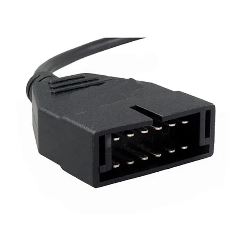 60 см OBD2 удлинитель для Daewoo 12 штепселный OBDII Мужской до 16 контактный разъем адаптер