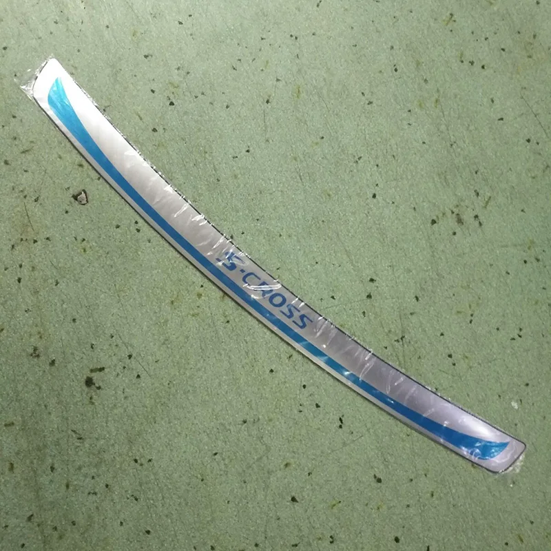 Защитная накладка для заднего бампера из нержавеющей стали педаль багажника