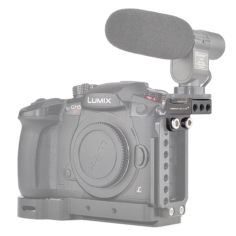 Горячий Minifocus Холодный башмак адаптер 90 градусов под углом для Dslr камеры Rig
