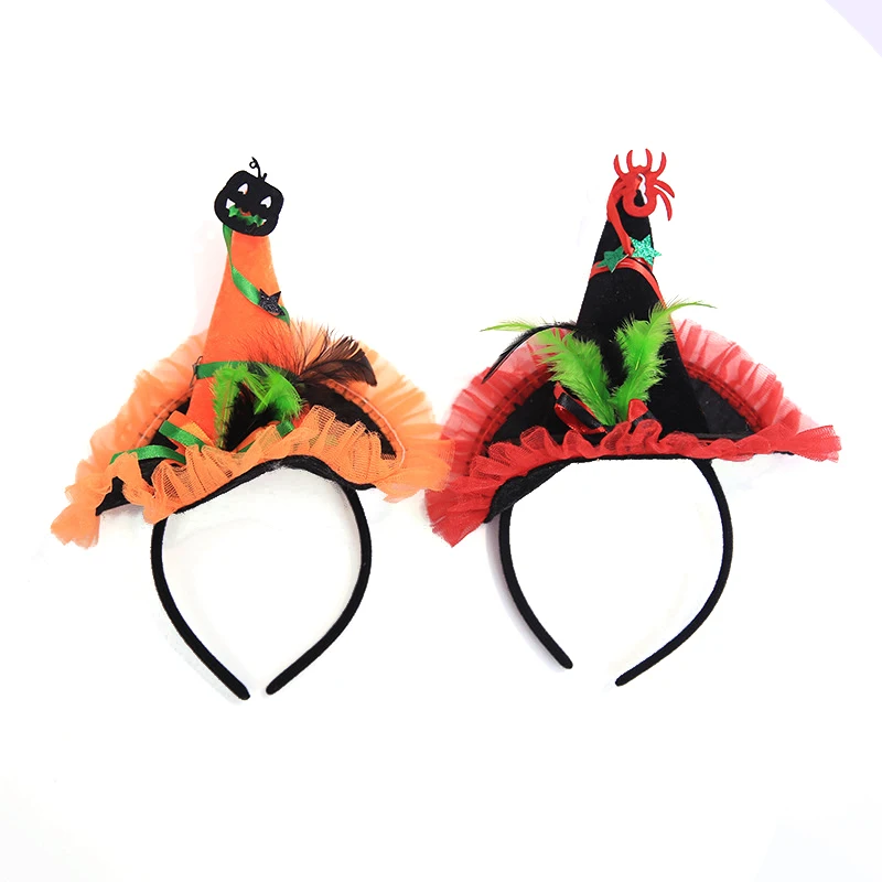 Детская Наклейка На Хэллоуин/головной убор с забавной тыквой/украшение для