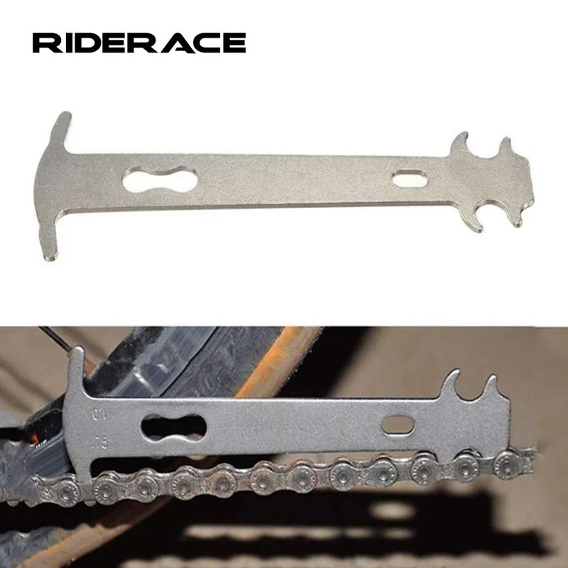 

1pc Bicycle Chain Wear Indicator Checker MTB Road Bike Chain Gauge Measurement Ruler Cycling Replacement Repair Tool