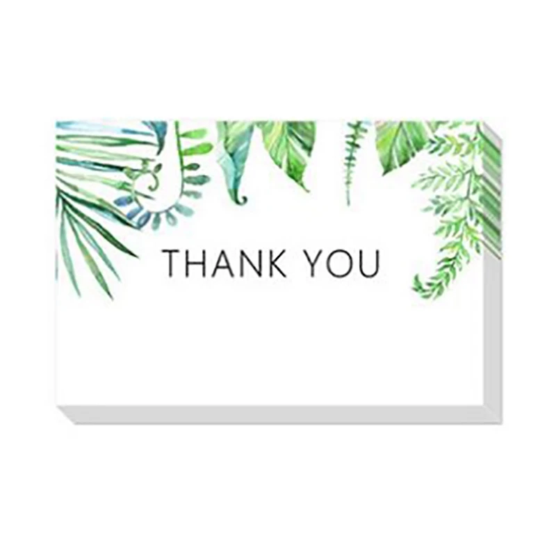 

Best Paper Greetings 48 Pieces Thank You Notes with Brown Kraft Envelopes, Handwritten Style for Baby Showers & Wedding