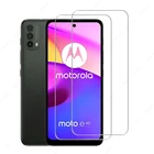 2 шт., закаленное стекло для Motorola Moto E40, Защитное стекло для телефона