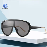 teenyoun 2021 new fashion sunglasses ladies conjoined shield sun glasses womens protective mirror tide eyeglasses uv400