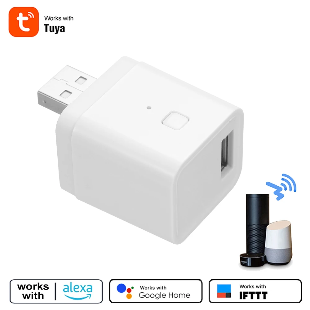 Адаптер питания Tuya Micro SmartUSB 5 В Wi-Fi USB | Электроника