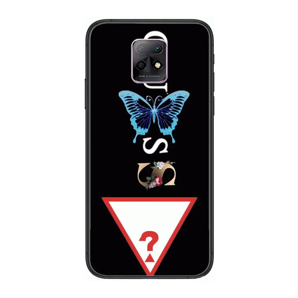 

Luxury popular brands Phone Case For XiaoMi Redmi 10X 9 8 7 6 5 A Pro S2 K20 T 5G Y1 Anime Black Cover Silicone Back Pretty