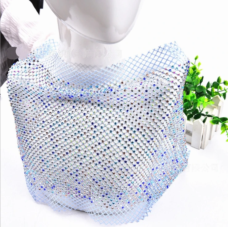 Хрустальная сетка защита окружающей среды горячее нижнее белье с бриллиантами