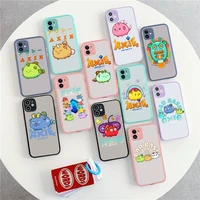yndfcnb axie infinity phone case for iphone 11 12 13 mini pro xs max 8 7 6 6s plus x 5s se 2020 xr cover