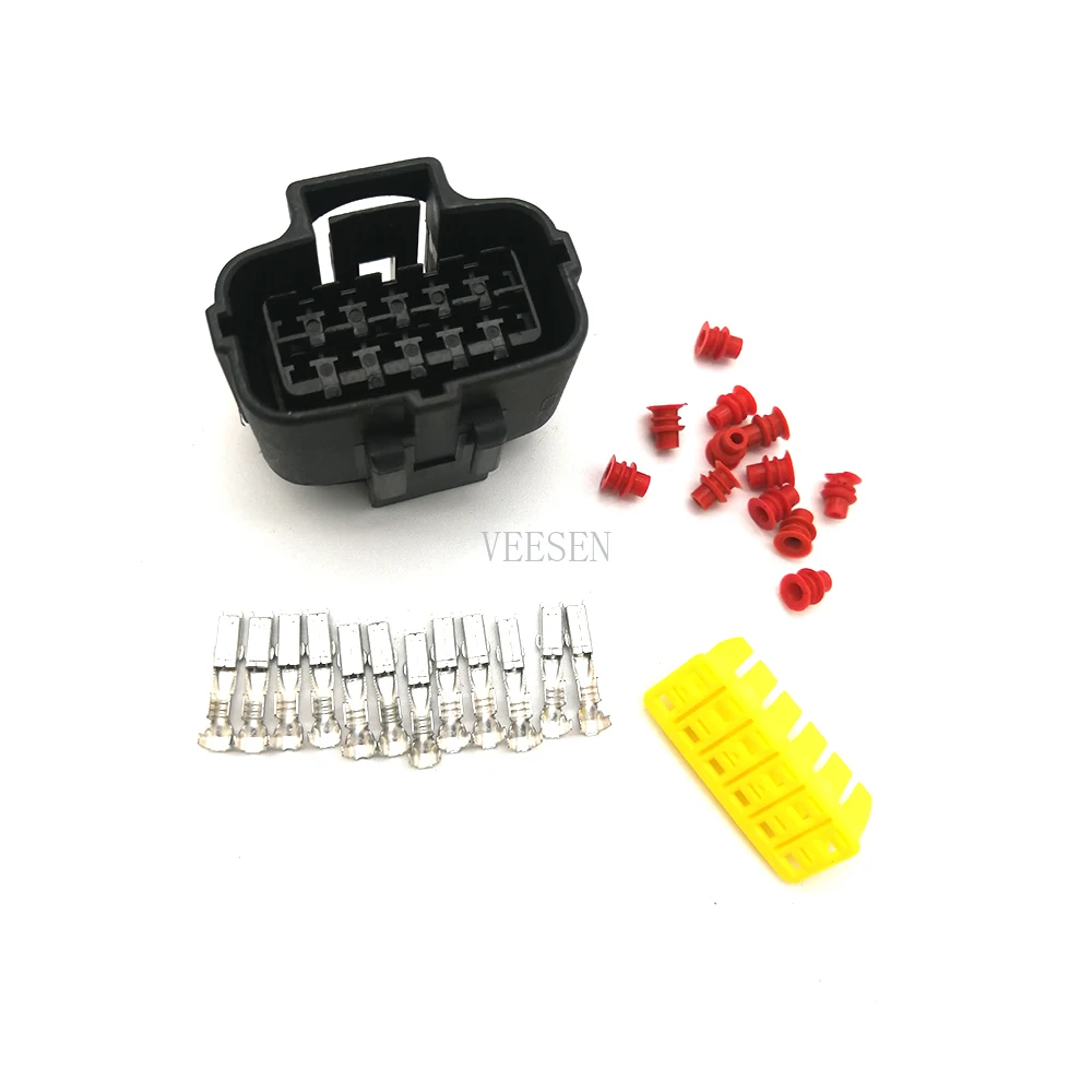 12Pin женский разъем лампы Авто опломбированный Электрический автомобильный