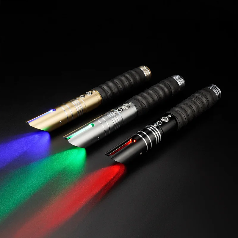 Фото THY SABER Металлическая рукоять FOC Тяжелый дуэльный световой меч RGB с ручным ремнем и 10 комплектами звуковых эффектов №3