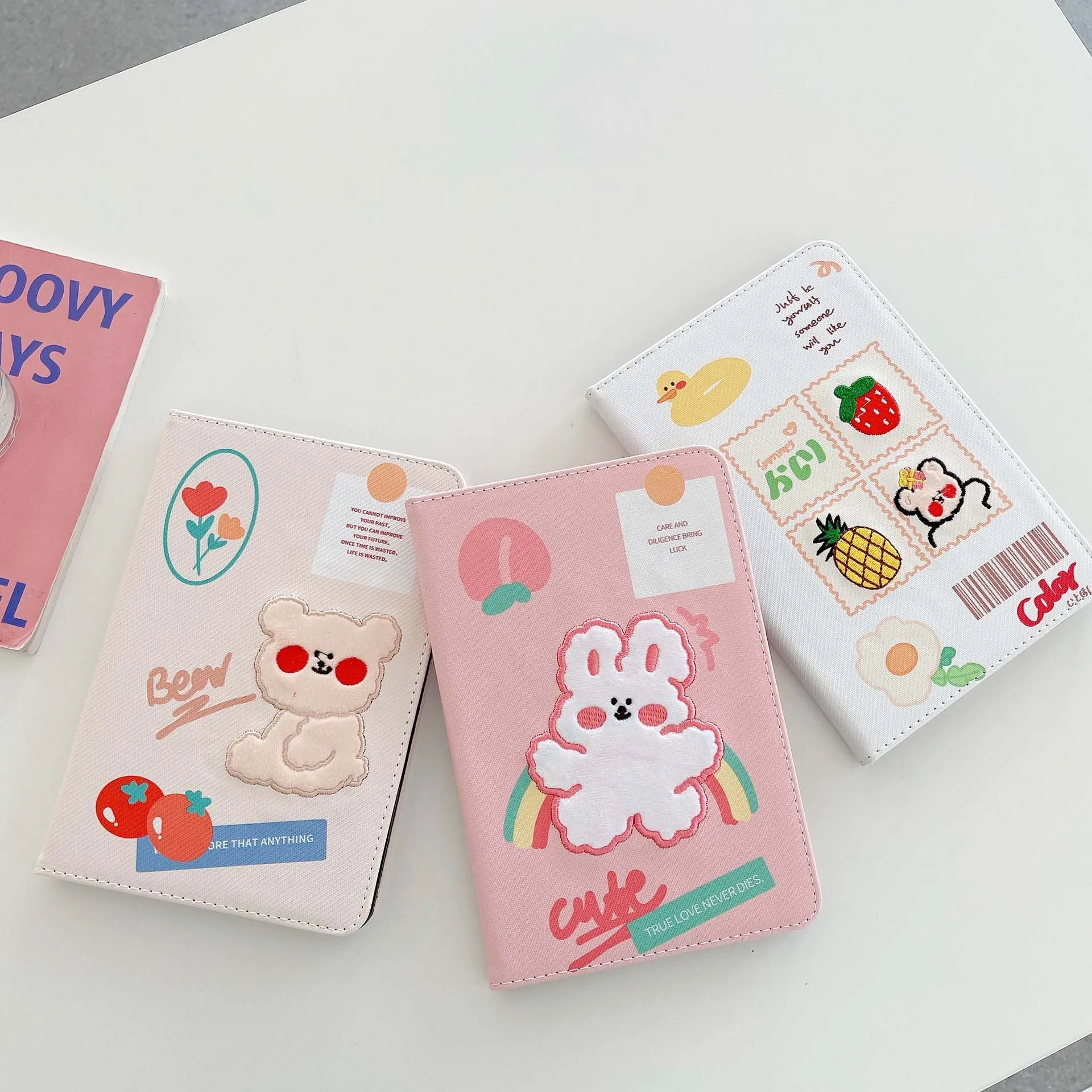 Чехол-подставка для iPad Air 4 1 2 3 Mini 5 Pro 2017 2018 2020 с мультяшным - Цена: 