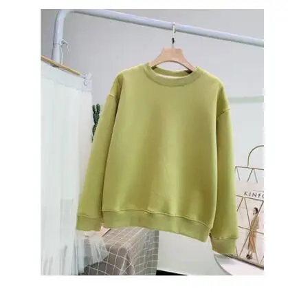 green Jvzkass, Женская кашемировая версия, зимние модели, теплые, одноцветные, утолщенные, зимние, женские, свободные, Z53 - Цвет: green