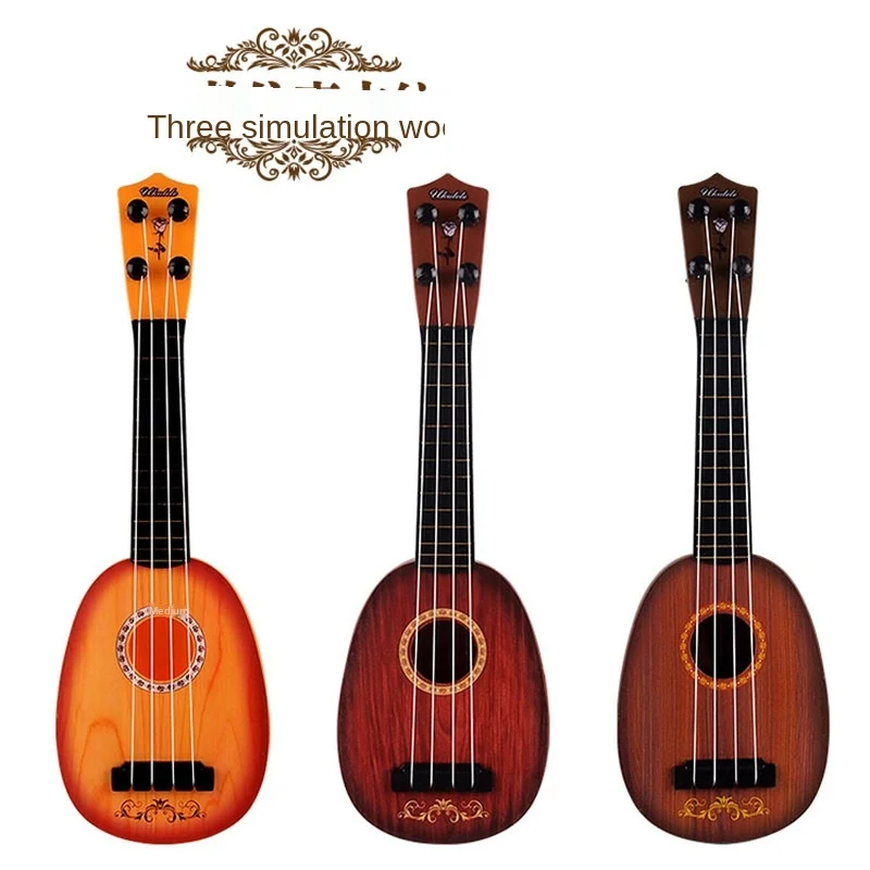 ukulele spielzeug musik kleinkind spielzeug 2 4 jahre baby spielzeug für lernen obst nette stil spielzeug gitarre kinder spielzeug hause schule s