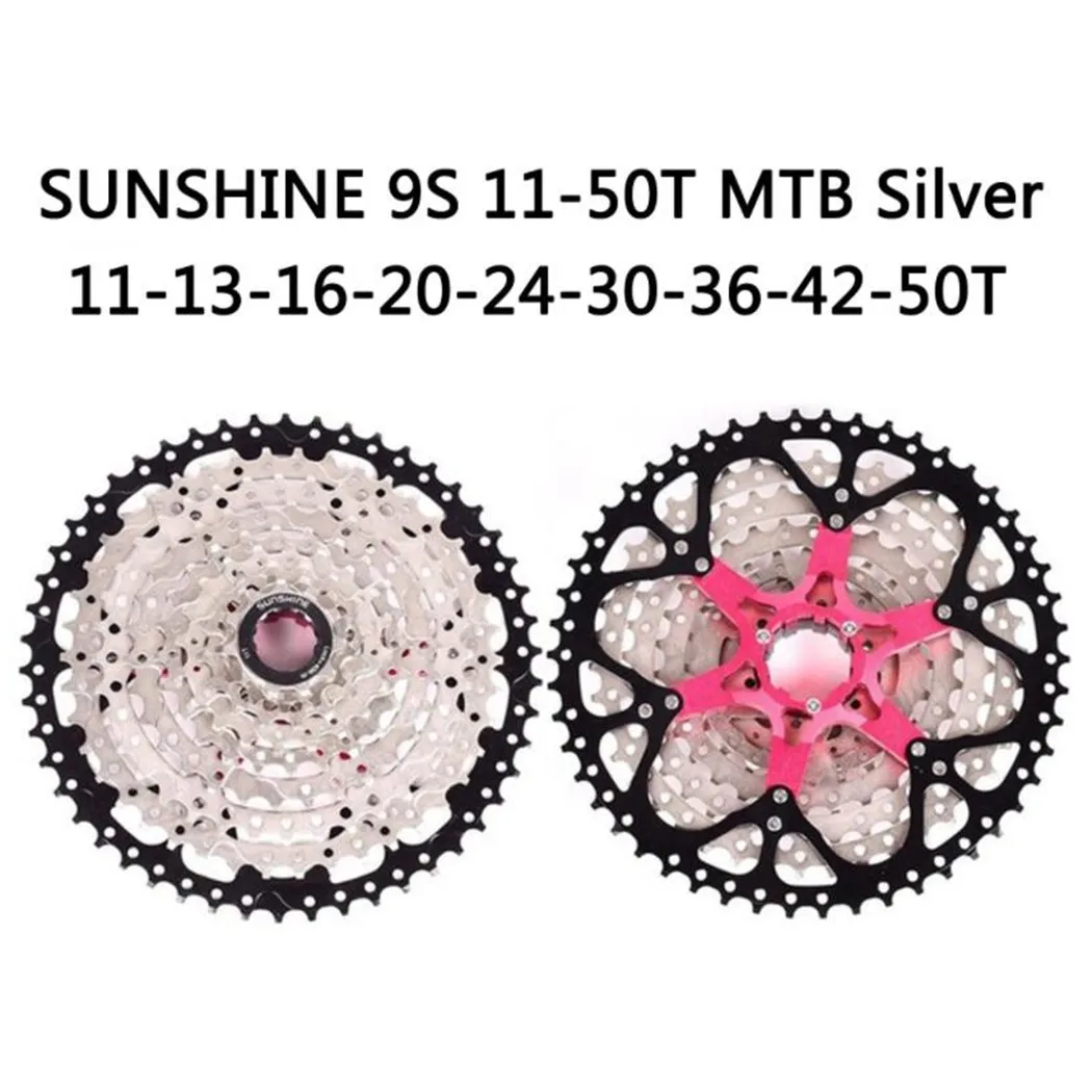 SUNSHINE 8/9 скоростной шоссейный велосипед кассета 11 40/42/46/50T звездочка маховик для