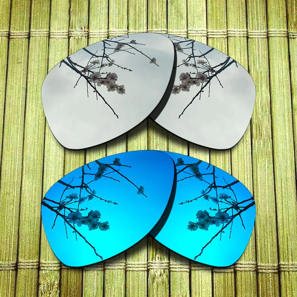 

Поляризованные Сменные линзы, зеркальная оправа для солнцезащитных очков-хромированные и синие комбинированные варианты
